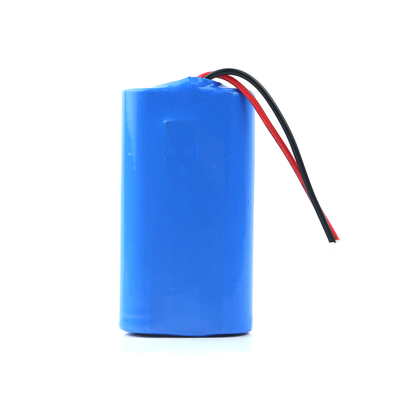 Customized 7.4V solar street light battery assembly with CCC certified 18650 lithium batteries and large capacity 18650 batteries.
