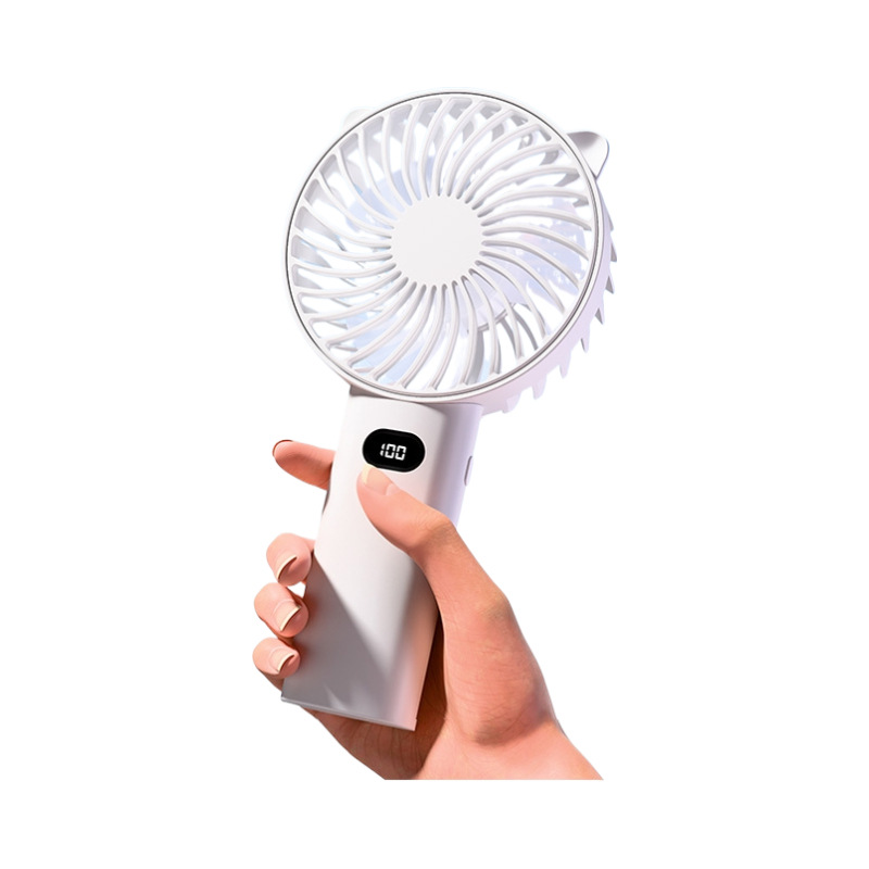 Handheld small fan, usb charging, mini long battery life, portable, quiet electric fan for student dormitories and offices