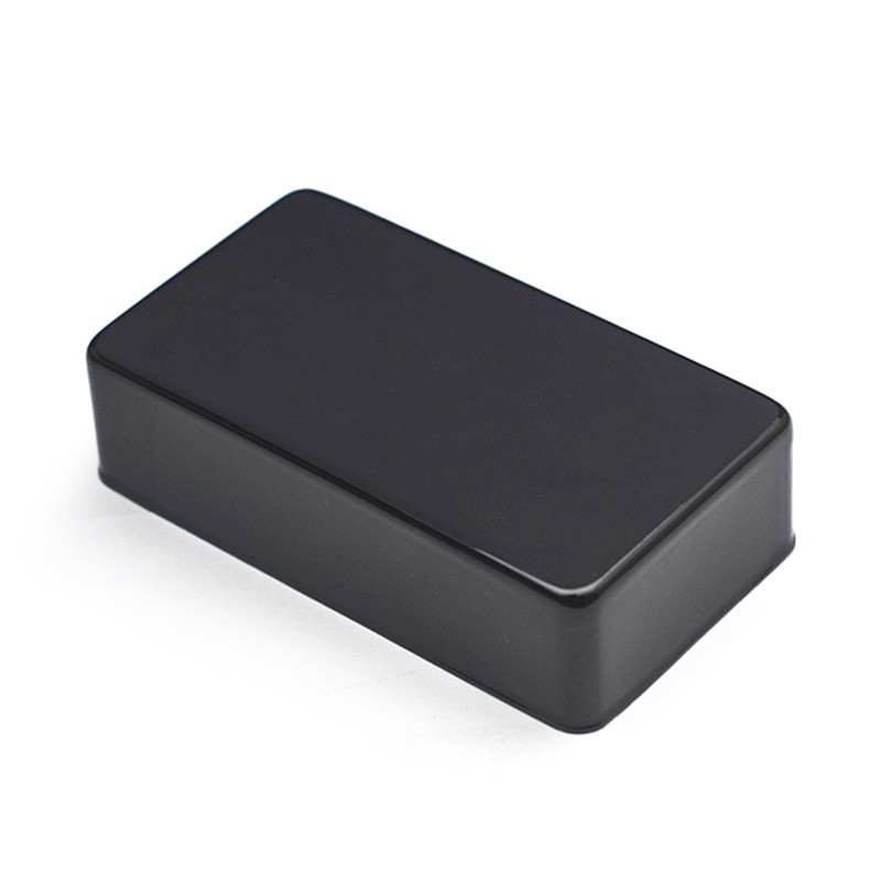 Brass LP Electric Guitar Pickup Cap, Closed Copper Shell, Metal Housing, Pickup Cover, Silver, 70*39mm