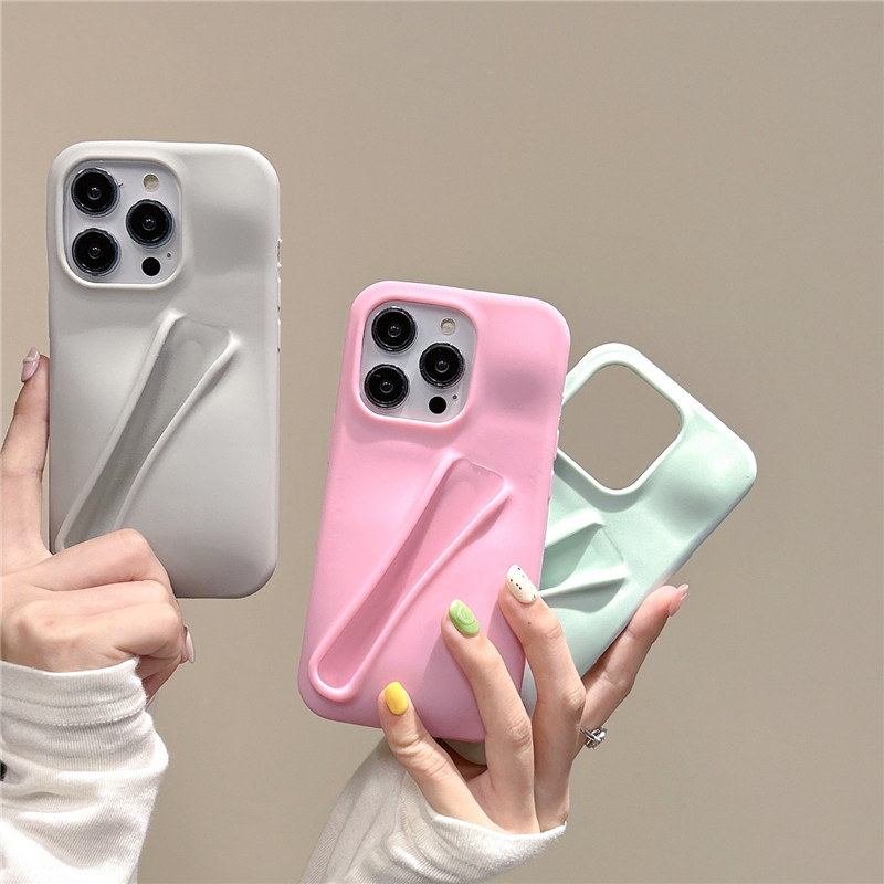 Creative minimalist lipstick in multiple colors, compatible with iPhone 14/13, 12/11, Apple 16/15 Pro Max phone case, XR.