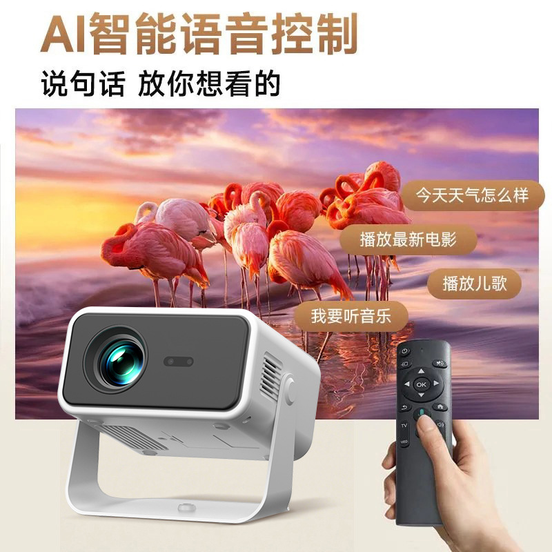The new best-selling projector on e-commerce platforms features an upgraded high-lumen autofocus projector with a high-definition interface for office and meeting use