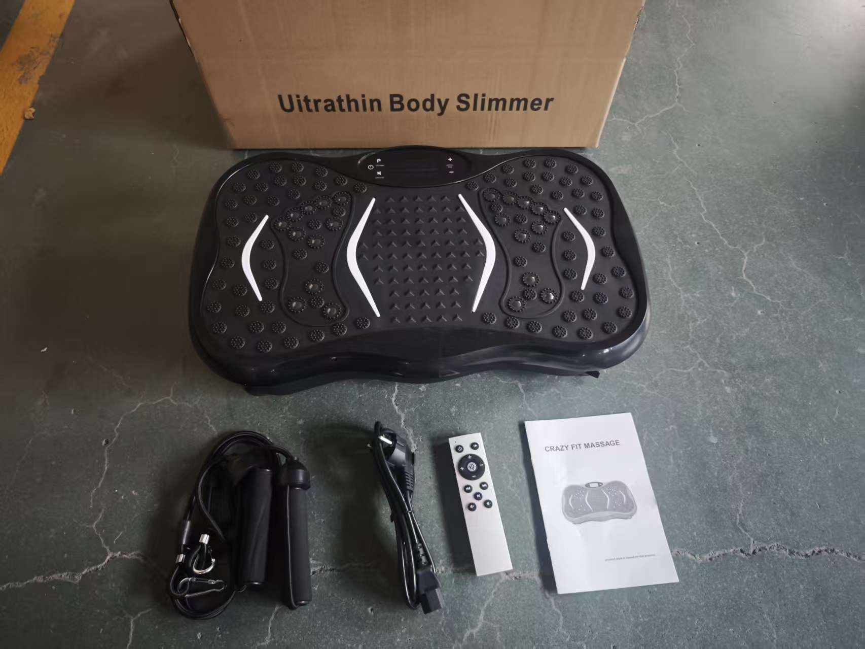 Exercise Rhythm Machine Lazy Body Shaping Fat Pushing Machine Full Body Vibration Shaking Machine Weight Loss and Fat Burning Fitness Equipment Slimming