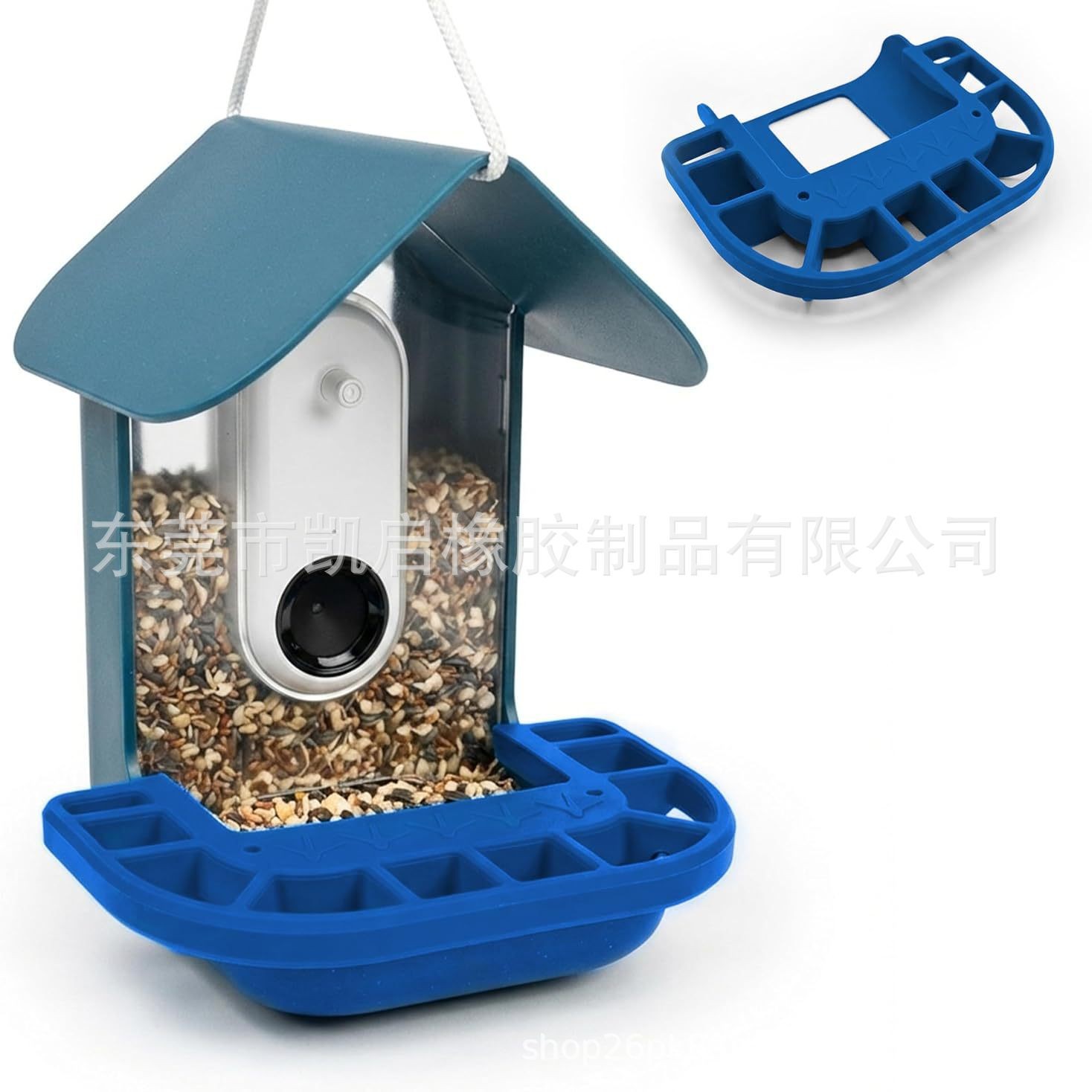Amazon's new cross-border bird feeder silicone extender is compatible with bird partner feeders and weatherproof bird accessories