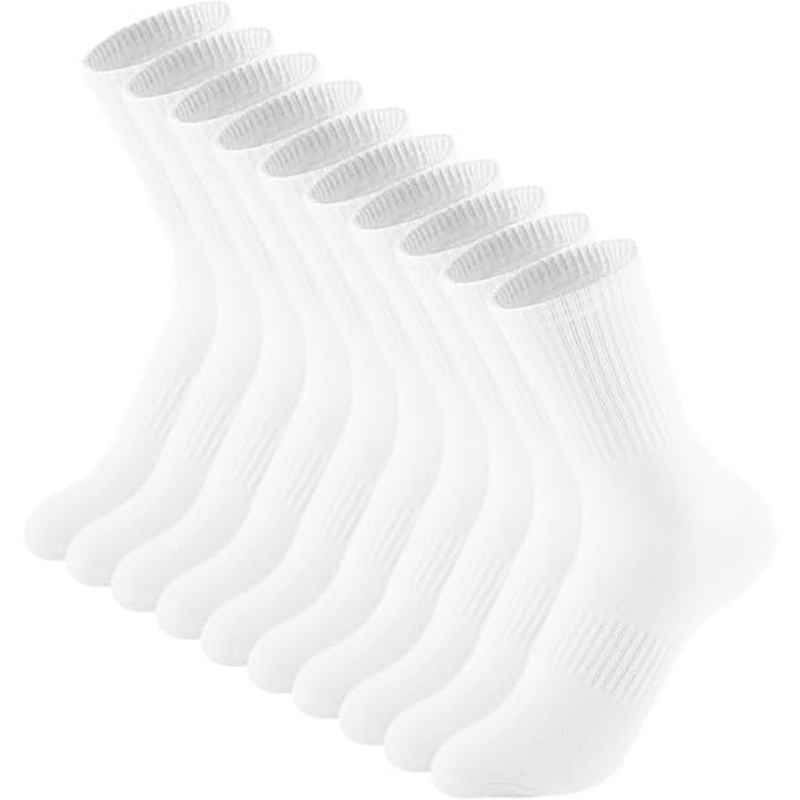 Women's Socks, Spring/Summer Thin Long Socks, Antibacterial, Sweat-Absorbing, Solid Color, Solid Color, Zhuji Socks (Cross-border Amazon)