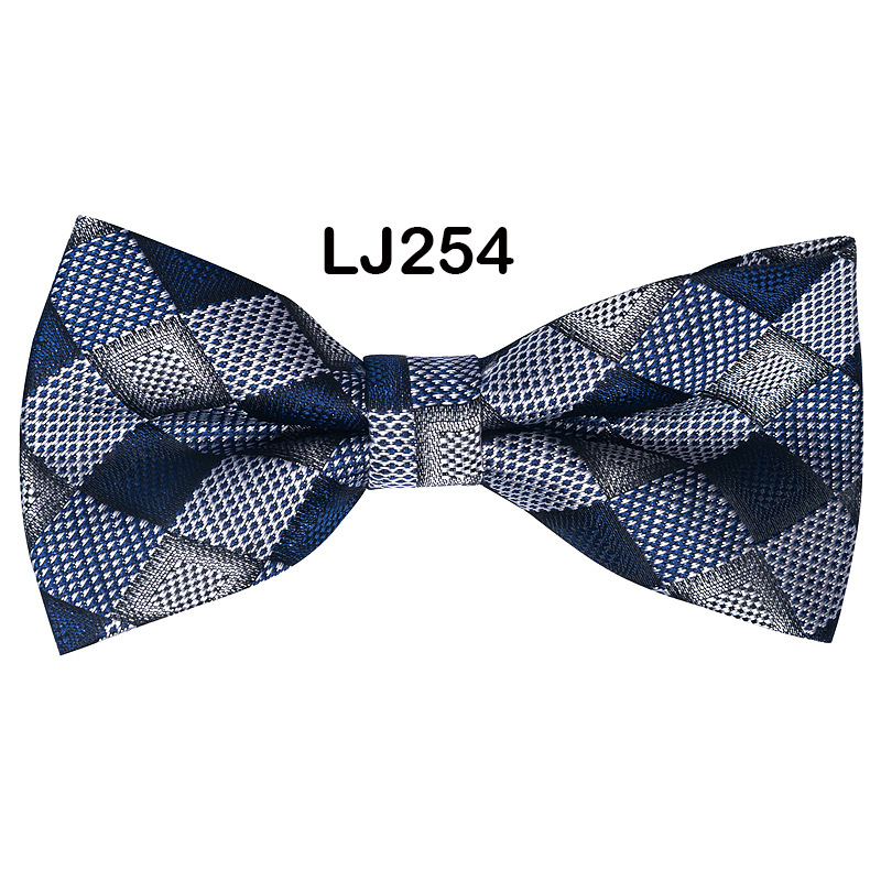 2026 New Men's bow tie wedding business jacquard bow tie groom and best man dress accessories