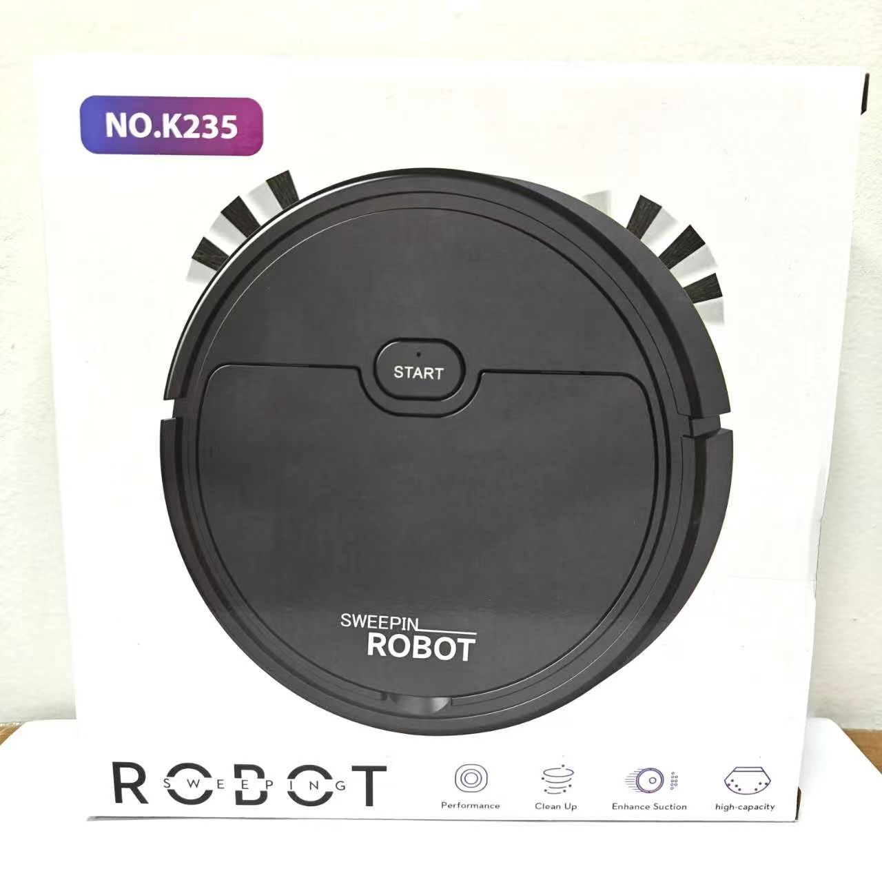 Cross-border mini 3-in-1 sweeping robot, smart vacuuming, sweeping and mopping robot, cross-border gift wholesale