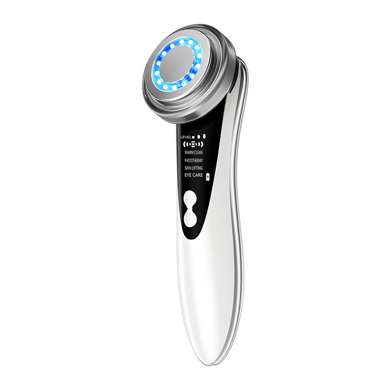 Cross-border microcurrent photon skin rejuvenation and infusion device, home use facial lifting and firming beauty device, dropshipping and labeling available.