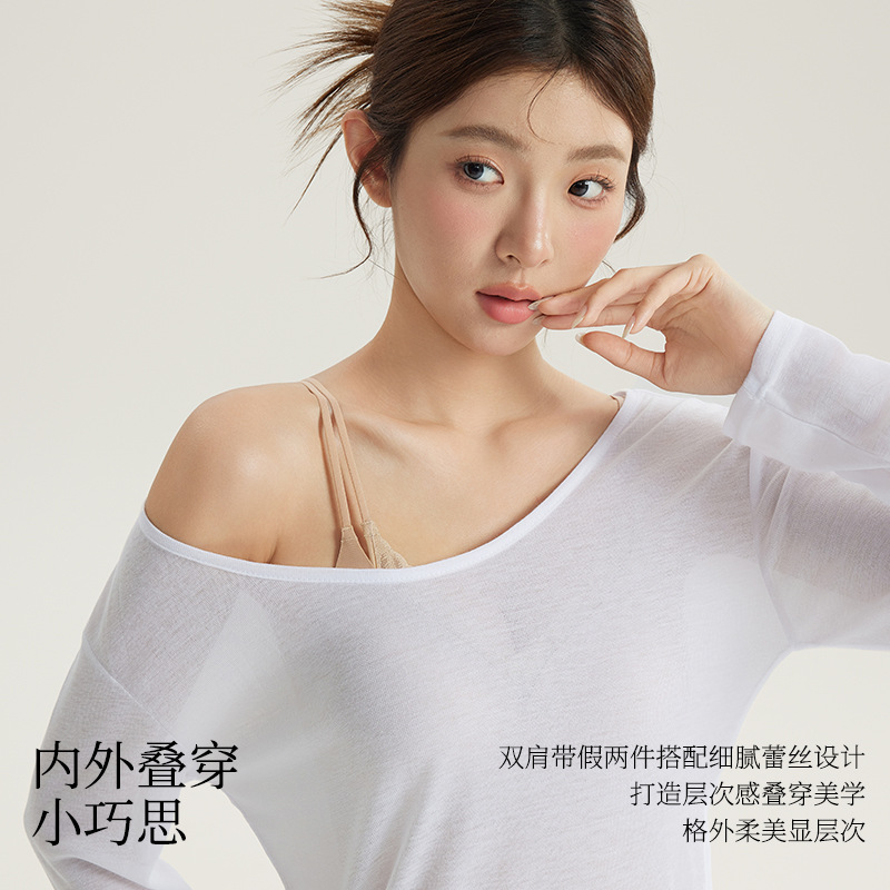 2026 New French Lace Seamless Underwear for Women 7A Antibacterial Sexy Triangle Cup Double Shoulder Straps Anti-Sagging Bra