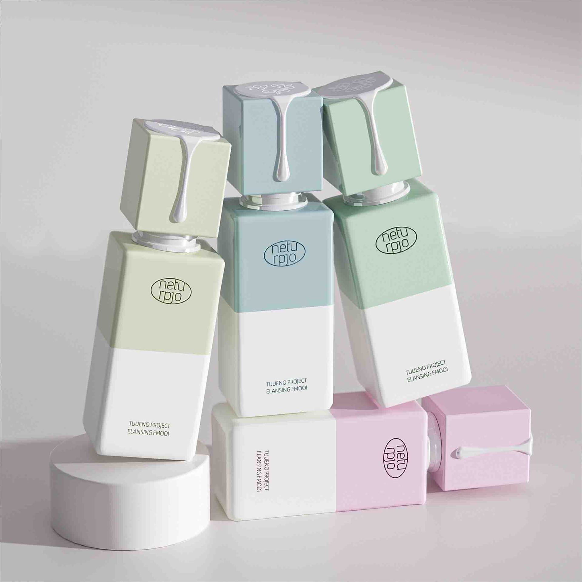 New cosmetic glass packaging for 20ml foundation empty bottle, skincare, essential oil dispenser, BB cream.