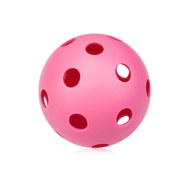 Cross-border newbie training: Pickleball injection molding TPE 26-hole super-hard rotational molding ball with holes, Pickleball
