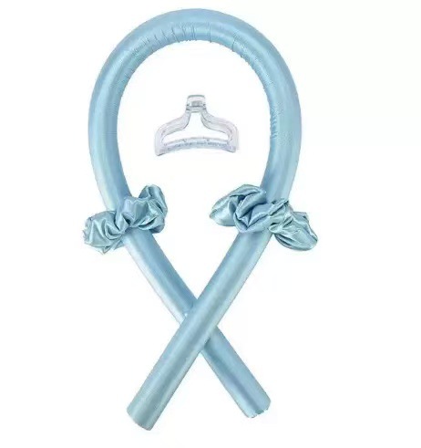 Plush bow hair curling iron, lazy person's hair curling iron, big wave styling hair tie, no ironing, does not damage hair, can be used while sleeping