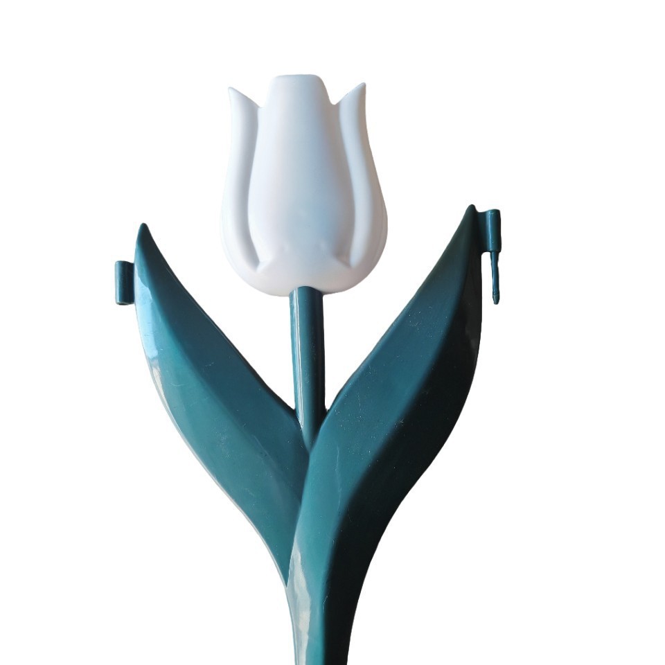 Plastic PP tulip garden fence flower-shaped small fence