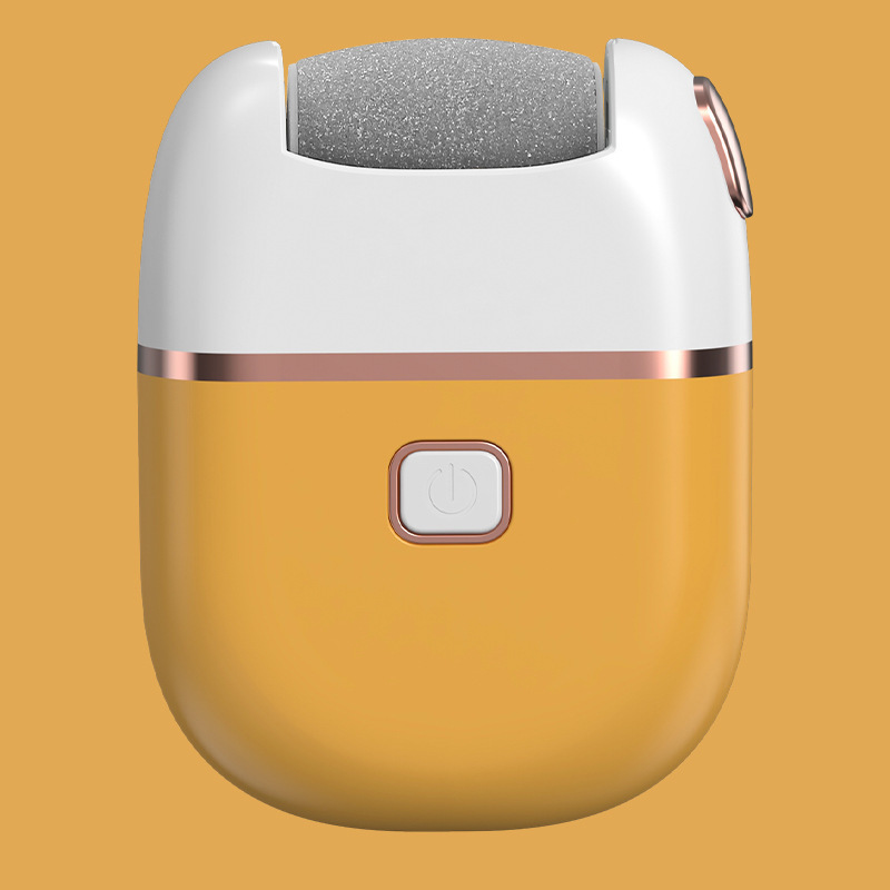 Cross-border square electric foot file, household fully automatic rechargeable foot file, removes dead skin and calluses, a foot care tool.