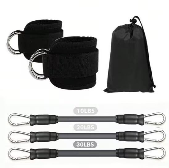 Cross-border ankle straps, Taekwondo leg strength training sports protective gear, weight-bearing straps, ankle rings, ankle buckles, dumbbells