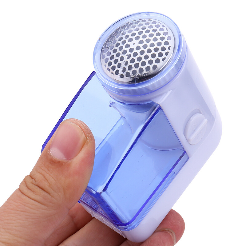 Mini battery-powered lint trimmer, garment lint remover, home handheld shaving machine, for removing lint from fluffy clothes
