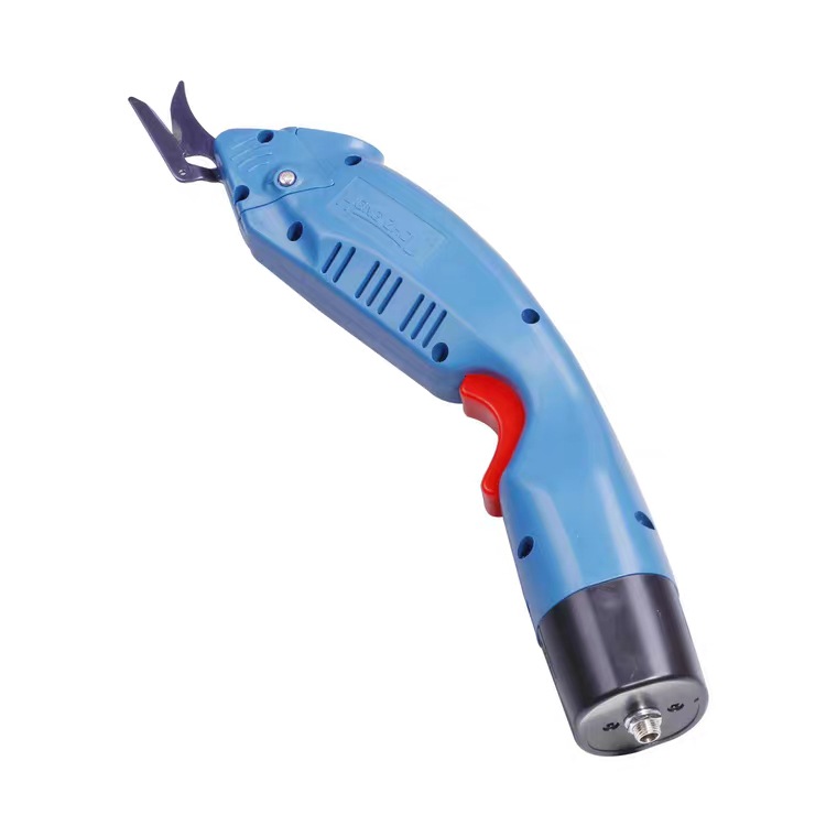 Multi-functional high-speed scissors for cutting, handheld fabric cutting machine, leather goods and shoe factory trimming, Hongzhou electric scissors.