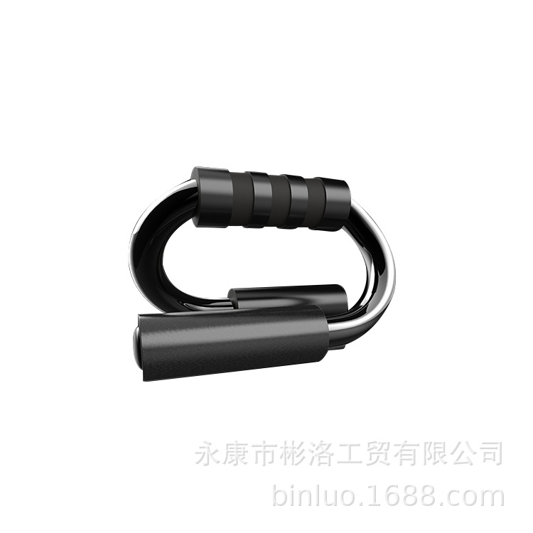 S-shaped push-up frame, steel pectoral and abdominal muscle training machine, home fitness equipment manufacturer, push-up support frame