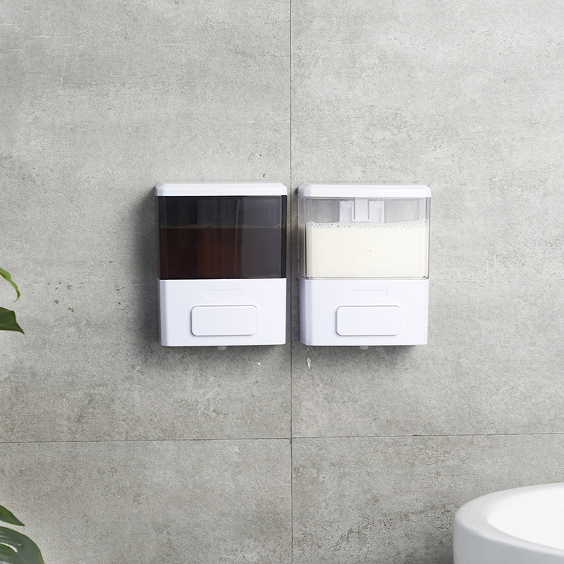 Special offer: New ABS mini plastic soap dispensers, wall-mounted 350ML manual soap dispensers, hotel bathroom, kitchen and bathroom