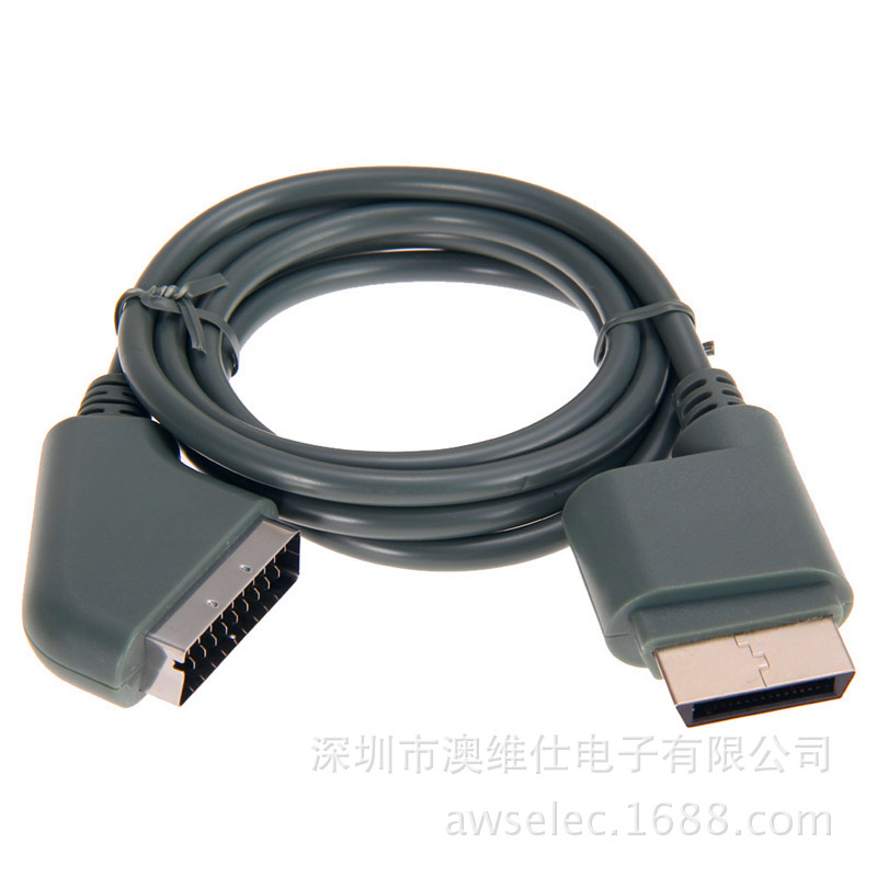 Compatible with XBOX360 broom cord, Xbox 360 SCART RGB cable