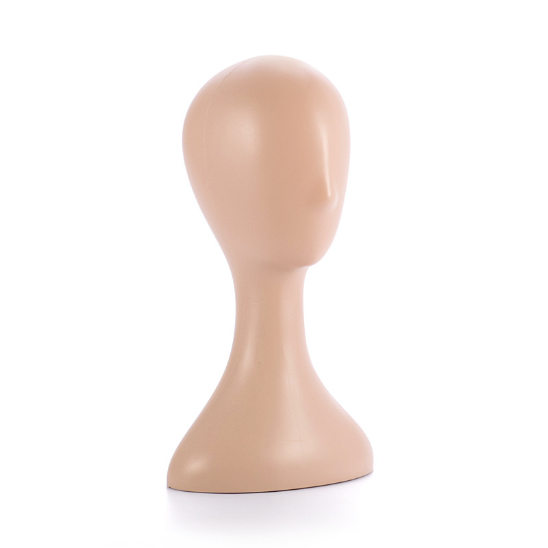 Female mannequin head prop wig head plastic women's hat scarf display female head humanoid mannequin