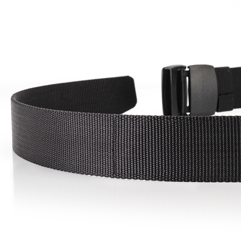 ENNIU outdoor men's fashion YKK buckle casual canvas belt Military enthusiast nylon tactical belt drawstring waist bag