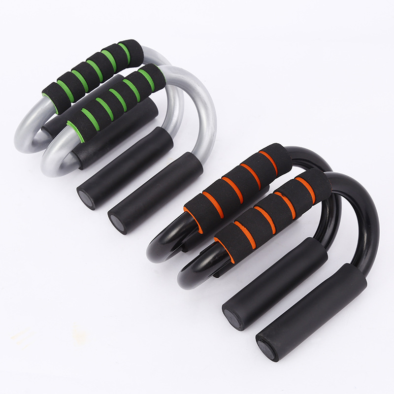 Factory direct supply of S-shaped push-up brackets, indoor fitness equipment, home exercise equipment, push-up brackets wholesale