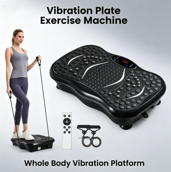 Bluetooth Vibration Fitness Plate Machine