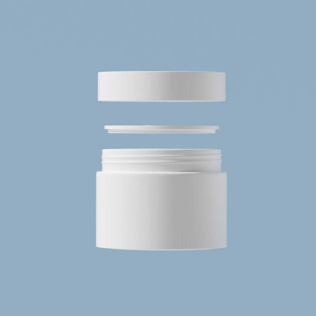 Dingmei Factory direct sales of 50g PP material wide-mouth cans for baby and children's face cream cosmetics, empty cans