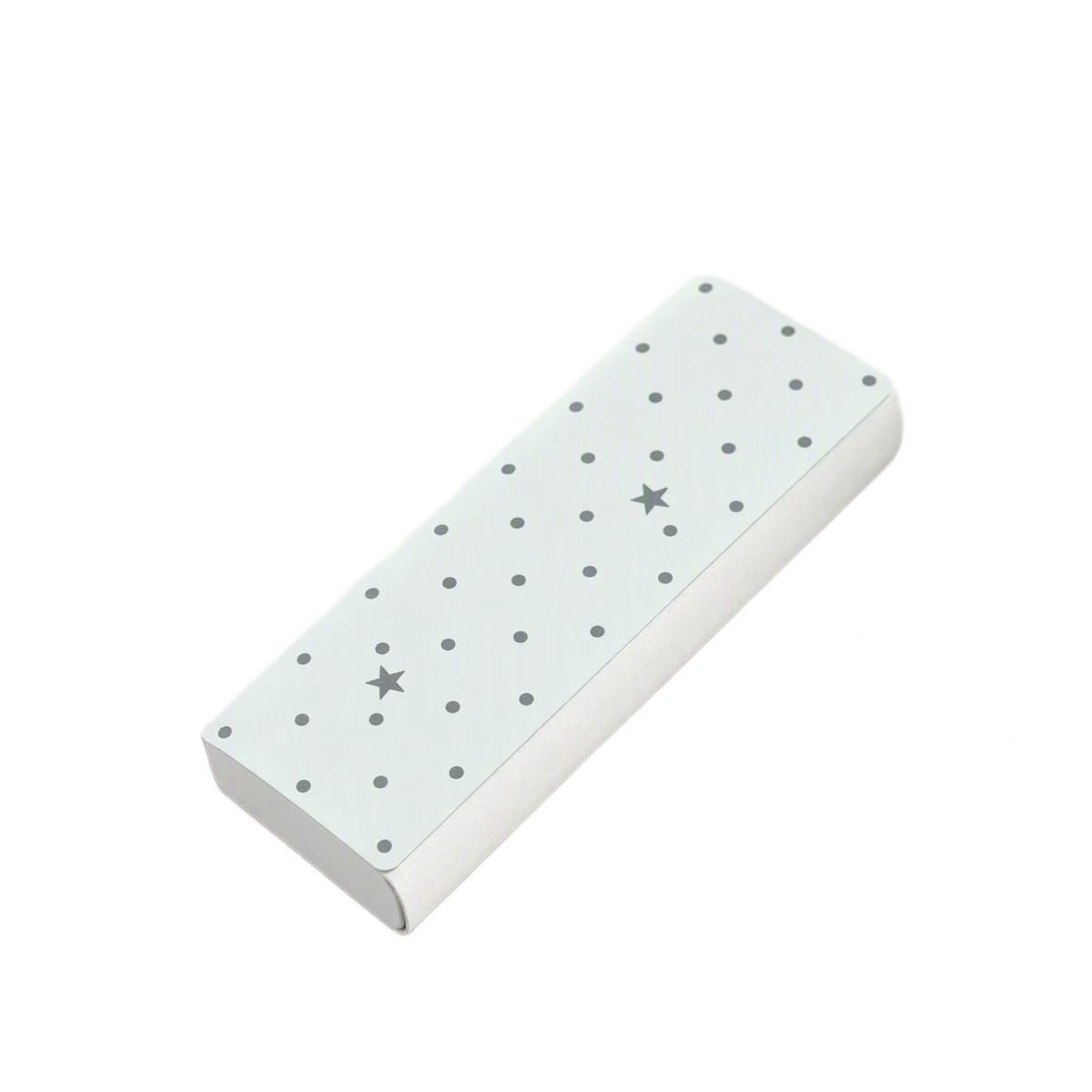 Simple and high-appearation-level eyeglass case, eco-friendly PU water-resistant magnetic magnetic student and office portable storage eyeglass case