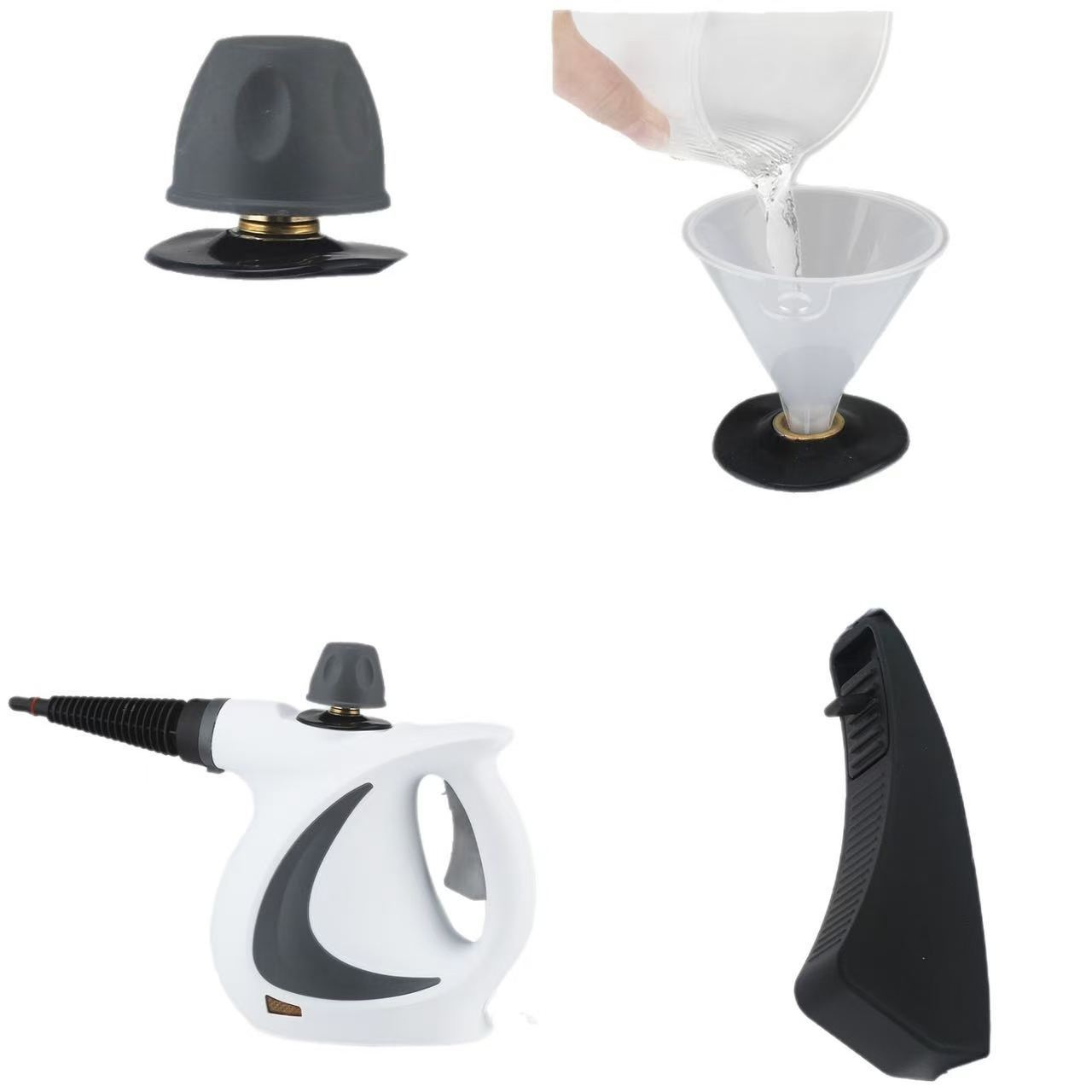 The new cross-border high-temperature and high-pressure steam cleaner is a household multi-functional cleaning handheld all-in-one machine for convenient steam cleaning