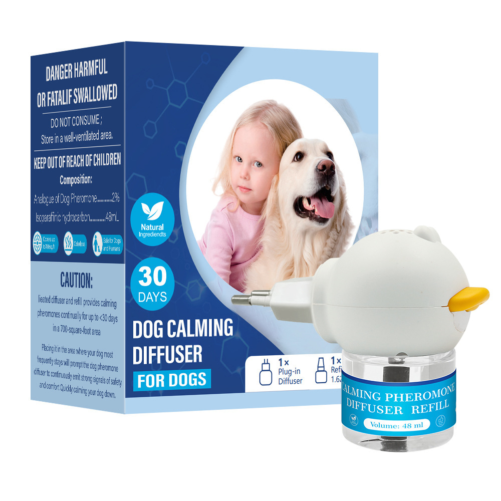 Cross-border dog soothing liquid, pet cat emotional comfort zone spray Replenishment liquid, pheromone electric heating expansion
