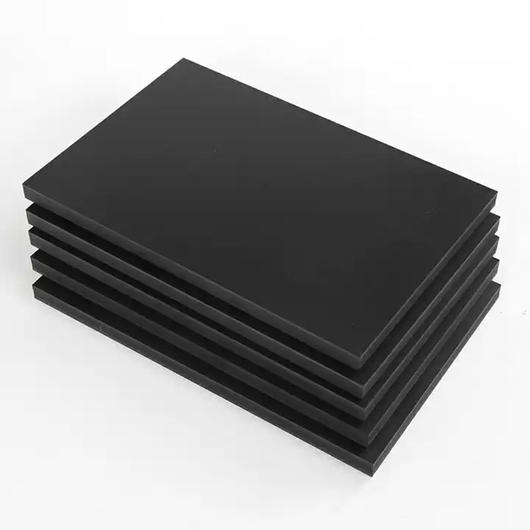 Wholesale pvc snow foam board, black pvc co-extruded board, skin foam board, hand model, whole sheet cutting and engraving