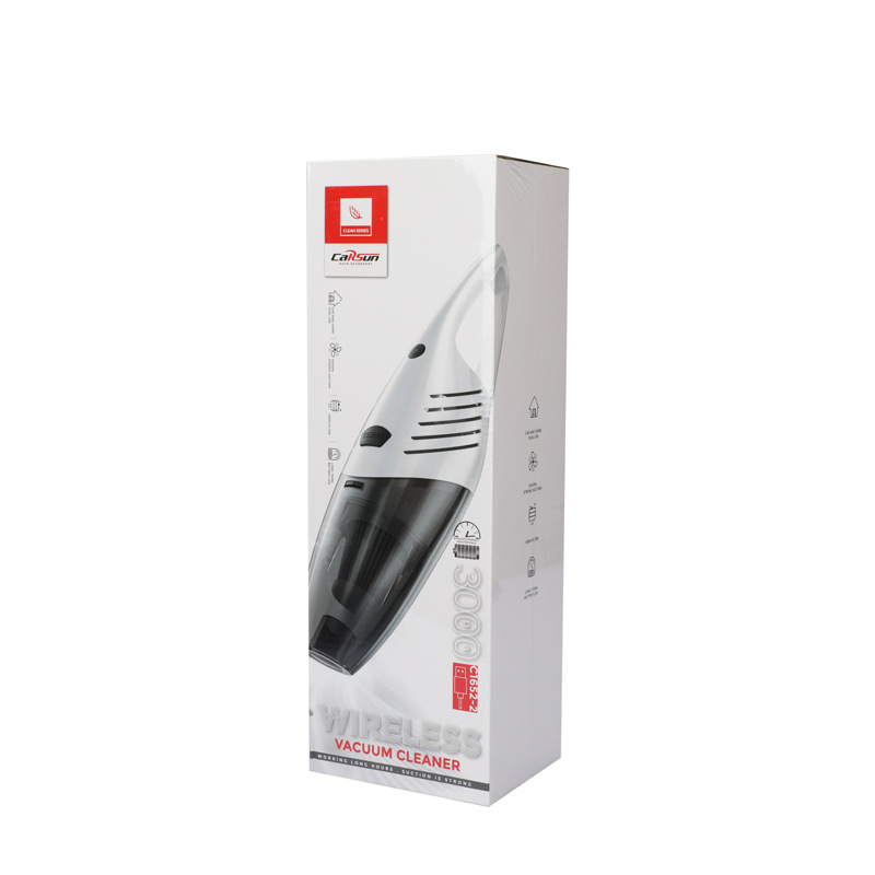 Portable handheld car vacuum cleaner, dry and wet dual-purpose, high-power wireless mini rechargeable car vacuum cleaner