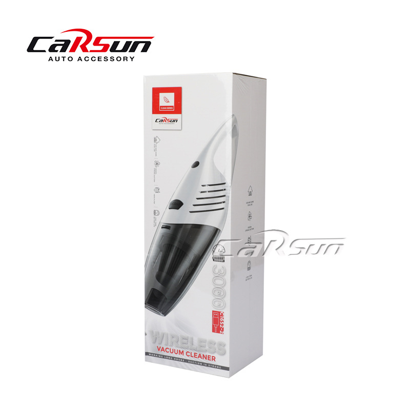120W high-power dust collector, dual-purpose home and car vacuum cleaner, wireless charging car vacuum cleaner, handheld portable