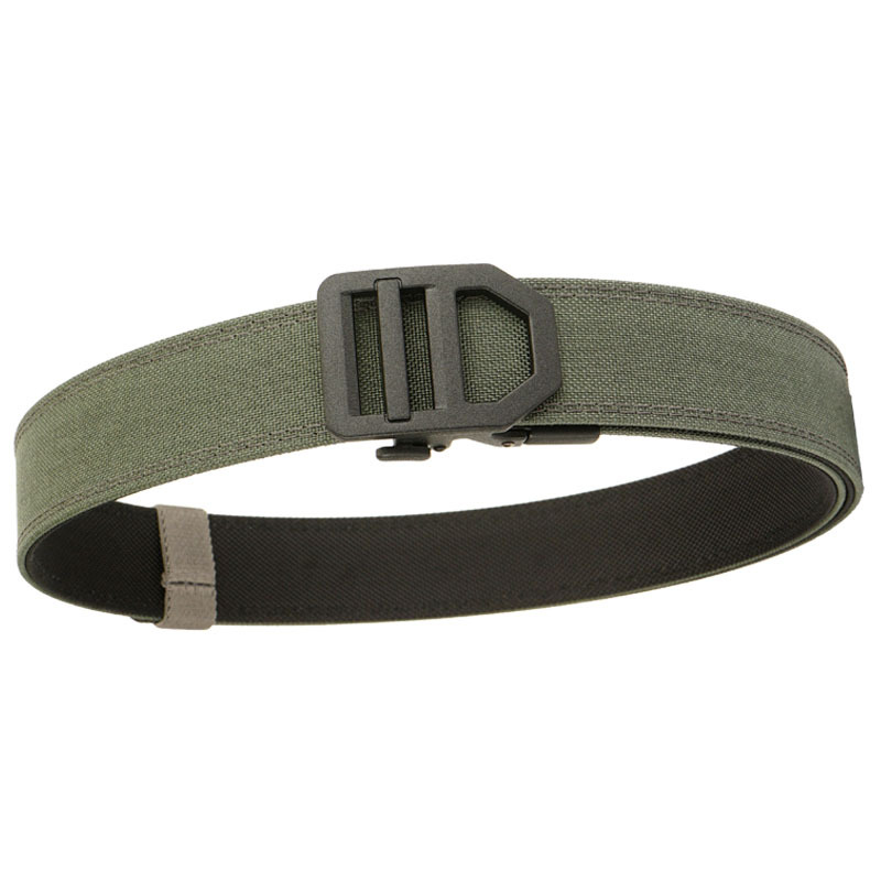 Double-layer thickened tactical belt, men's military enthusiast outdoor nylon belt 3.8 upgraded automatic buckle gun belt
