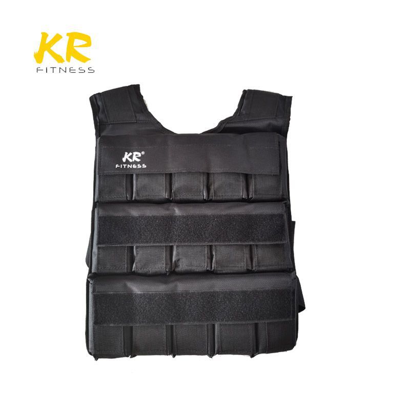 Oxford cloth fitness weight-bearing clothing, adjustable sand vest, running sports track and field vest, fitness equipment