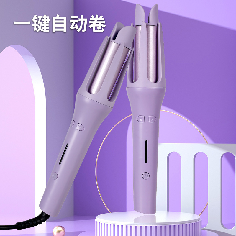 The new best-selling fully automatic curling iron from the manufacturer, featuring electric rotation without damaging hair, is a popular large-wave curling iron