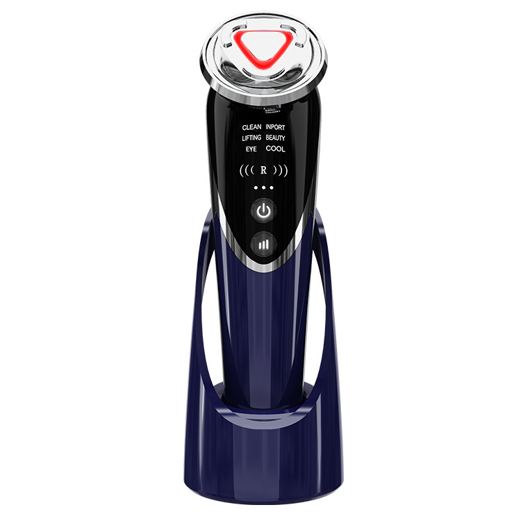 Cold and hot compress home cleaning and beauty introduction device EMS microcurrent lifting and firming Facial Photon skin rejuvenation Introduction device