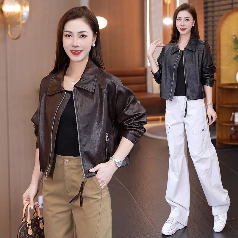 American retro lapel short jacket, a stylish and versatile top for the 2026 autumn commuting season