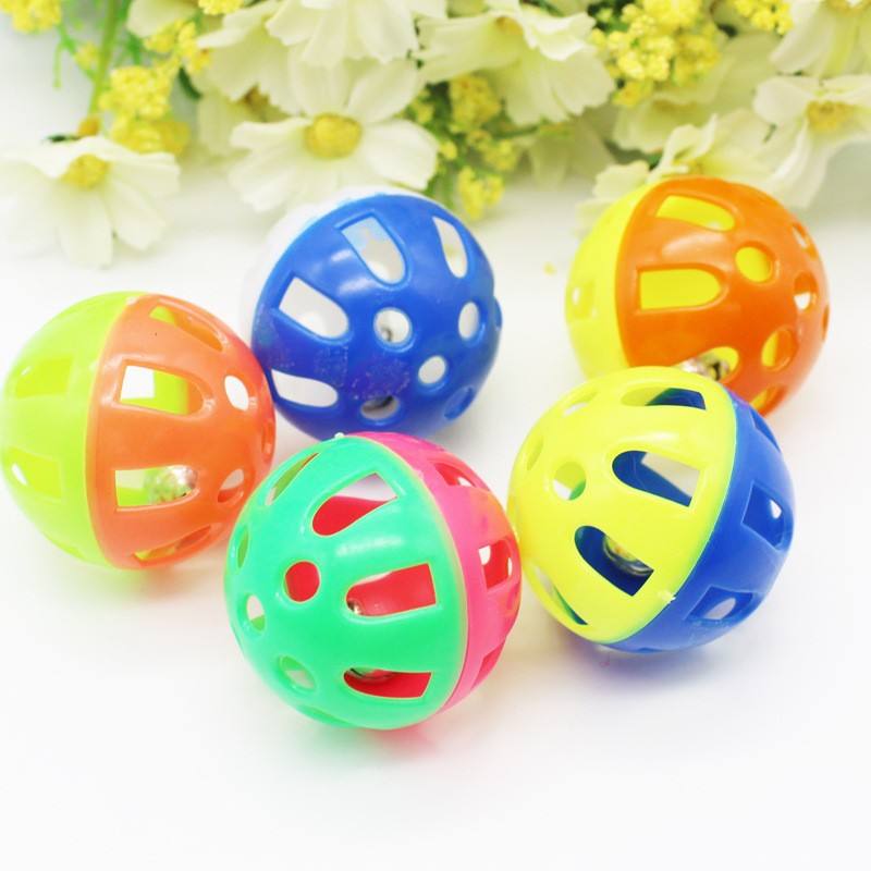Spherical cage, rabbit skin, mouse, cat toy, wire ball, pet toy cage, mouse, cat teasing stick 6