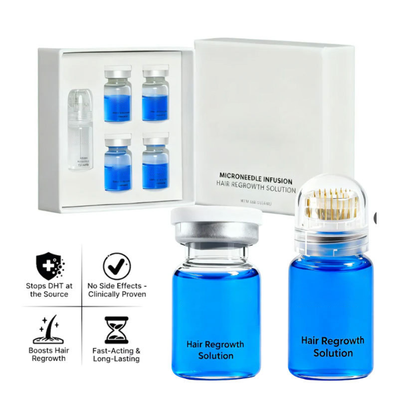 Cross-border Hair Micro-needle Essence Advanced Micro-Infusion Hair Regrowth Kit