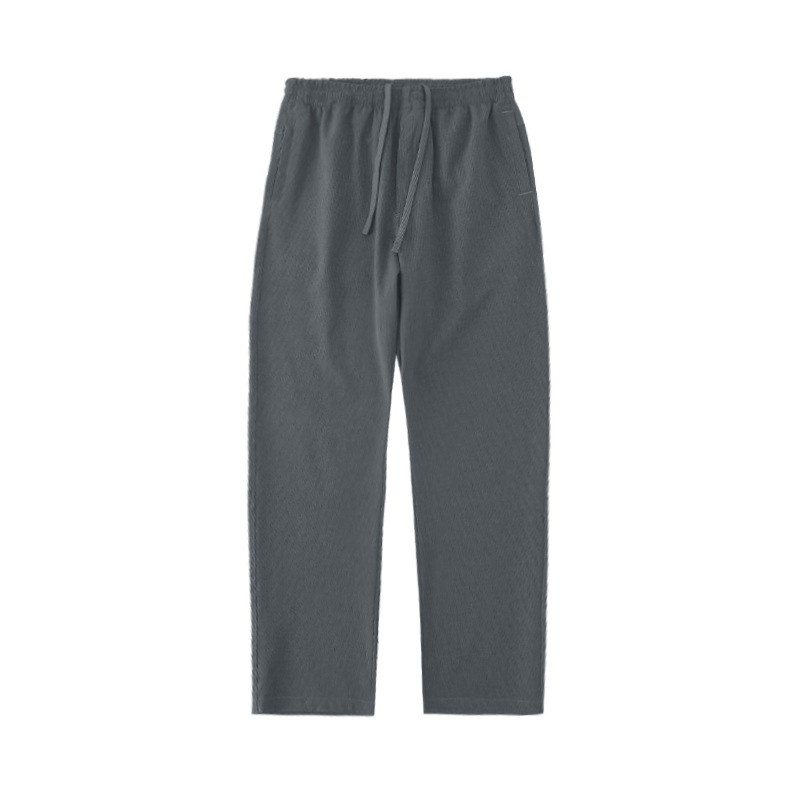 Men's moisture-absorbing and quick-drying casual pants 158g light and thin Korean-style loose, comfortable and versatile straight-leg pants in stock for wholesale