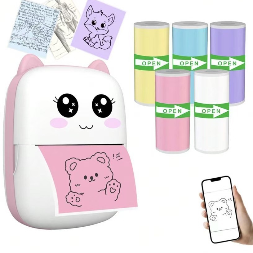 Miaomiao machine thermal paper can be used to stick bisphenol AP1P2 three-proof ten-year error correction self-adhesive 57x25 printing paper