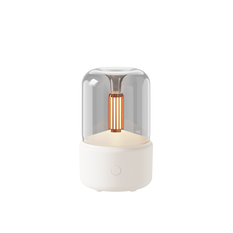 New cross-border vase aroma diffuser, home desktop humidifier, usb essential oil diffuser, aroma diffuser, seven-color ambient light