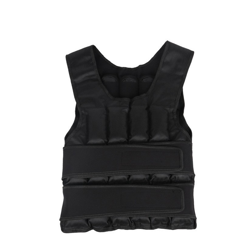 Oxford cloth fitness weight-bearing clothing, adjustable sand vest, running sports track and field vest, fitness equipment