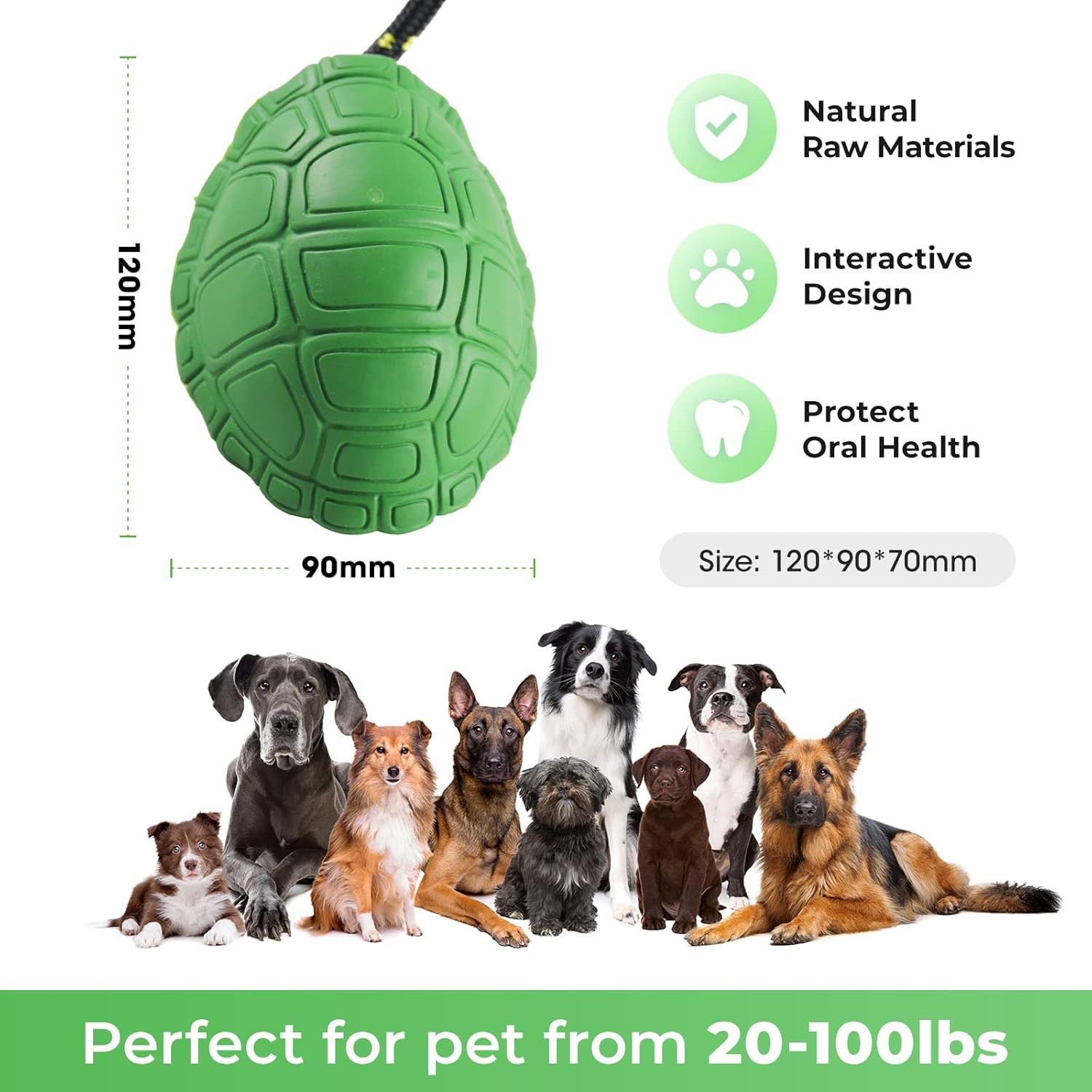 dog toys, a unique rubber dog toy that can relieve boredom, clean teeth, grind teeth, prevent food leakage and resist biting