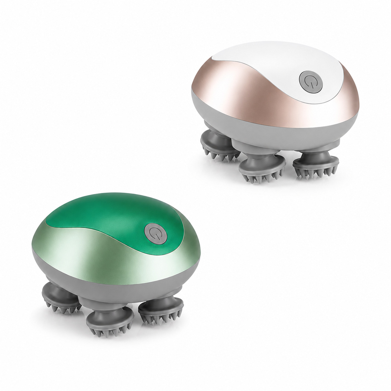 AUX AUX Kneading Massage Claw rechargeable scalp massager, a dry and wet dual-purpose head relaxation wonder