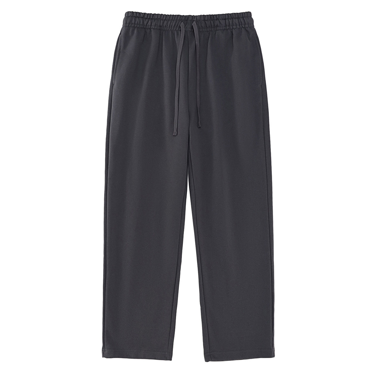 430-gram heavy-duty loop straight-leg sweatpants for both men and women, thickened loose casual trousers, basic style, wholesale from supermarkets